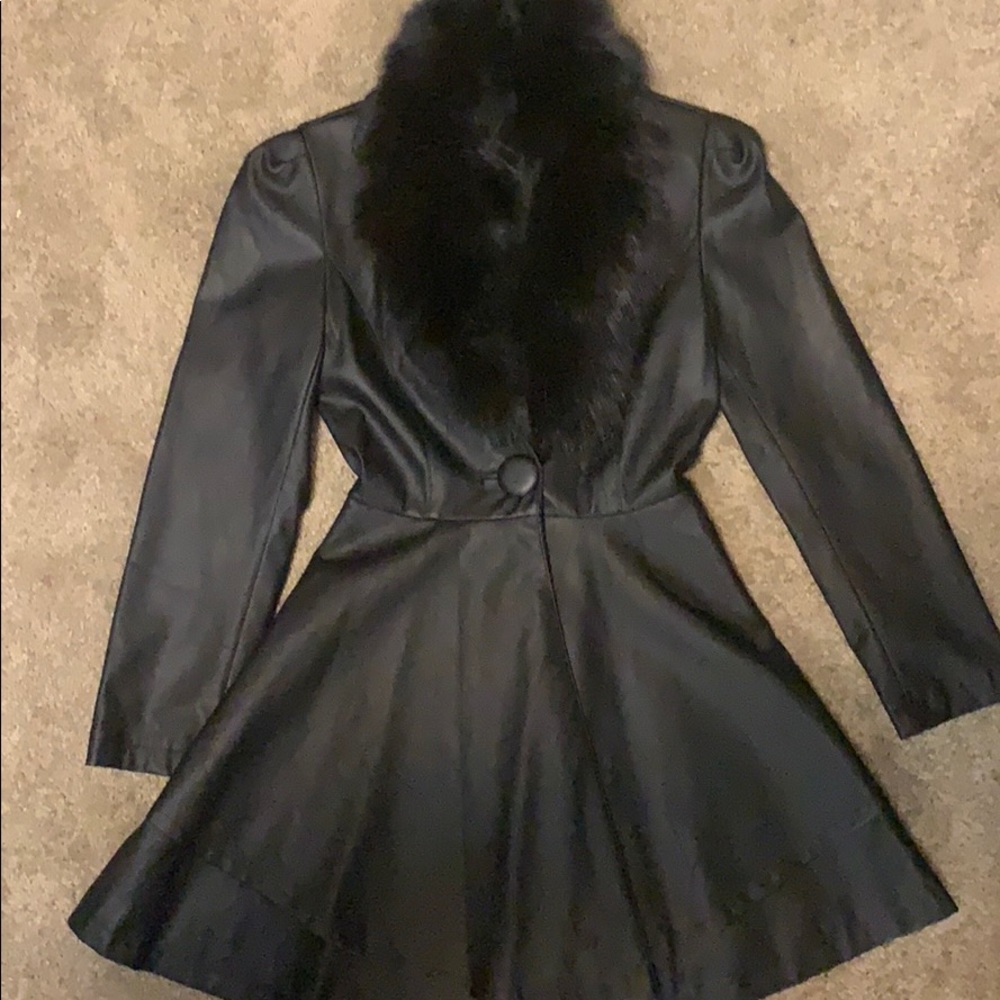 Black coat